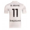 SSC Napoli Kevin De Bruyne #11 Bortatröja 2025-26 Korta ärmar